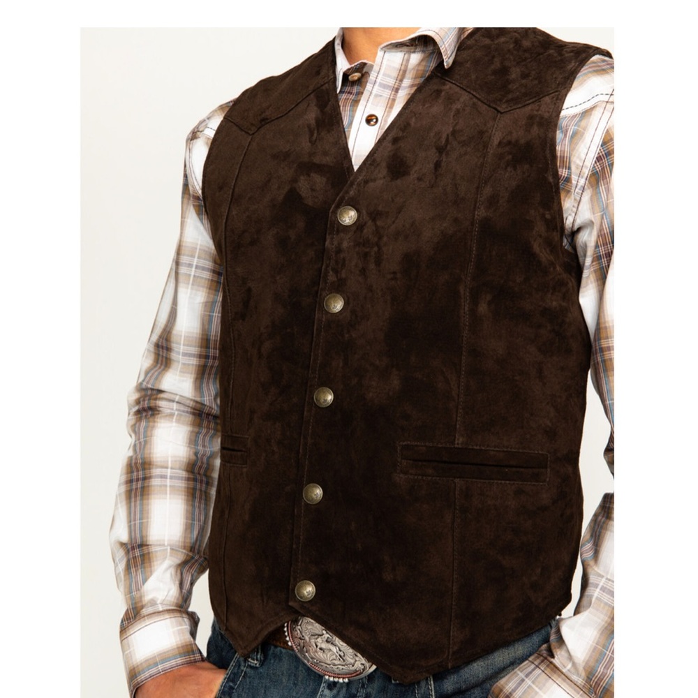 Cody James Leather Vest